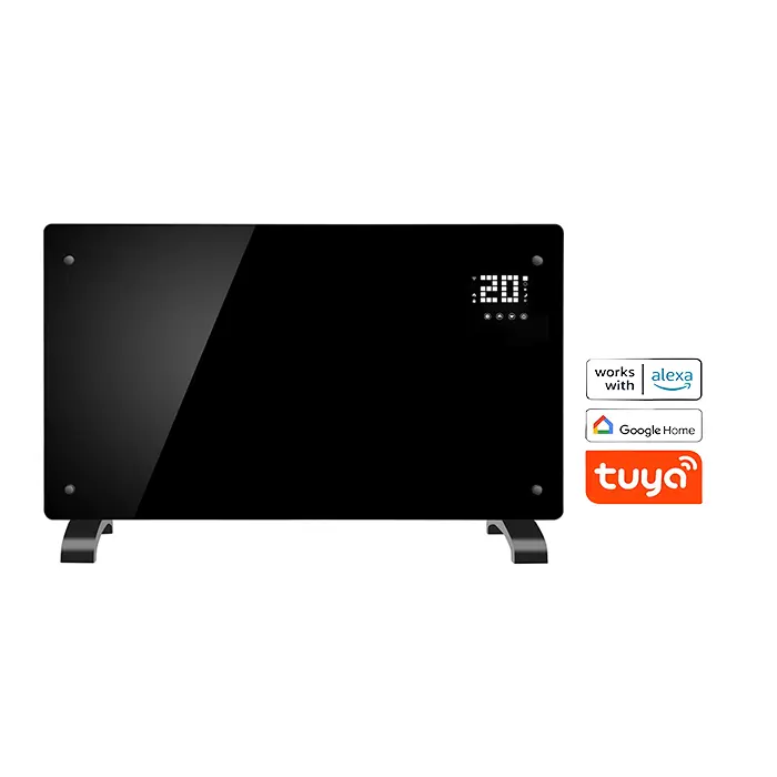 Нагревател на електрически стъклен панел 2500W wifi
